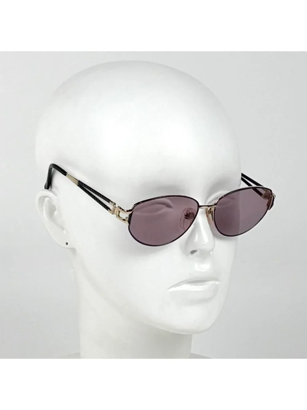 Saint Laurent Sunglasses Eyewear Metal Navy Gold